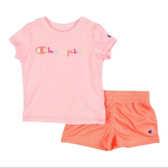 Champion Other - Champion: Baby Girls Shorts Set- 12 M